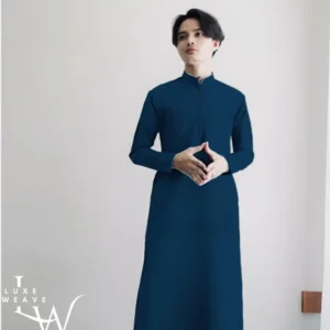 প্রিমিয়াম ইন্দোনেশিয়ান জুব্বা - Blue কালার